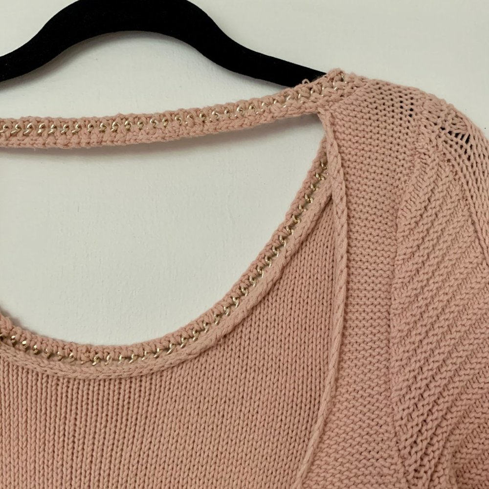 BEAUTIFUL Knit Sweater Dress with Low Back (XS/S)
